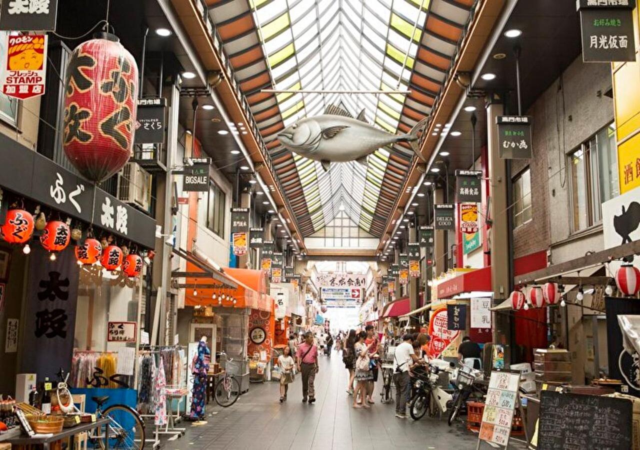 Kuromon Crystal Hotel Ōsaka Exterior foto
